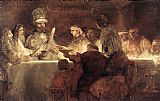 Rembrandt The Conspiration of the Bataves painting